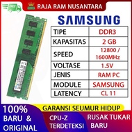 RAM PC Memory Samsung DDR3 2GB