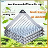 Shade netting aluminum foil sun screen spacer net shade insulation encryption thickening patio flowe