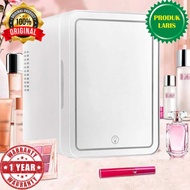 Nehumie Mini Skincare Fridge Hot and Cold LED Light Mirror 4L - N40
