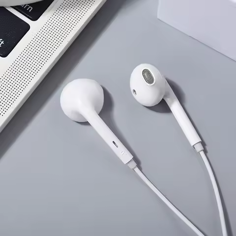 Vivo 3.5MM Usb Type C Earphone In Ear Wired Headset Hifi Sport Earbud With Mic For Vivo X80 X70 Pro 