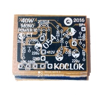 PCB Amplifier Mono 40Watt IC TDA2030A Power Mobil BTL CT KOCLOK 054