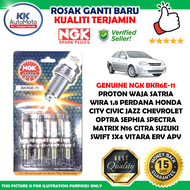 BKR6E-11 BKR6E11 - 4 Biji NGK Spark Plugs Standard Plug - Proton Wira 1.6 1.8 Waja Old Perdana E55 H