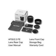 VILTROX AF 50mm F2.0 Air FE/Z Full-Frame Lens for SONY E-Mount NIKON Z-Mount Cameras
