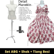 NEW PRODUCT!! Clear Abg Girl Body Mannequin | Female Display Statue | Abg Statue + Iron Legs + Statu