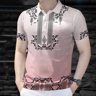 2026 Polo Barong for Men Summer Modern Barong for Men Polo for Men Formal Barong Tagalog for Men Mod