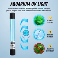 **READY STOCK** SOBO AQUARIUM SUBMERSIBLE UV Light LAMP T5-UV-11W & 9W fish