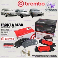 PROTON WIRA 1.6 1.8 SATRIA GTI / PERDANA V6 - BREMBO BRAKE PADS / BRAKE PAD BREMBO (P54014)(P54016)