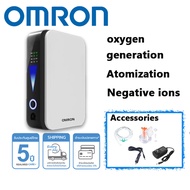 OMRON Oxygen Concentrator เครื่องผลิตออกซิเจนแบบพกพา Omron 1-8 ลิตร/นาที จัดส่งตลอด 24 ชม. เครื่องผล