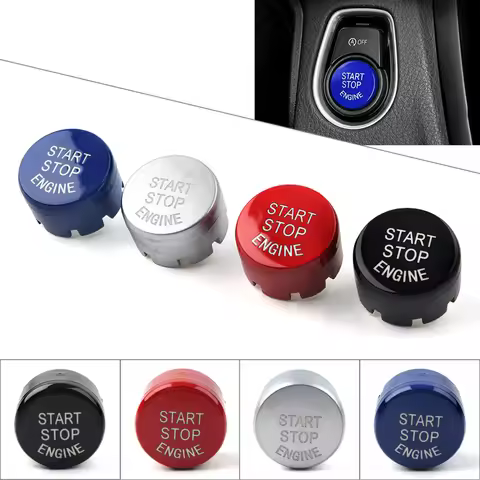 Car Engine Start Stop Button Switch for BMW F30 F10 F34 F15 F25 F48 X1 X3 X4 X5 X6 1 2 3 4 5 6 7 Ser