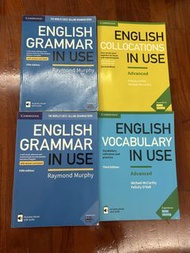 English Grammar in Use/ Collocation in Use/ Vocabulary in Use