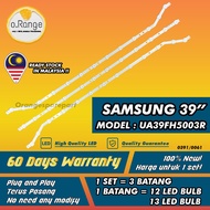 UA39FH5003R SAMSUNG 39" LED TV BACKLIGHT(LAMPU TV) SAMSUNG 39 INCH LED TV UA39FH5003