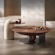 Extremely Round Combination Simple Designer Luxury Modern Small Apartment Coffee Table Creative Ital
