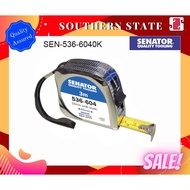 SENATOR 3M-8M LOCKING TAPE RULE - CHROMEDCASE SEN-536-6030K THRU SEN-536-6080K