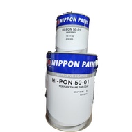 Nippon Paint HI-PON 50-01 Epoxy Top Coating with Hardener (4L+1L)