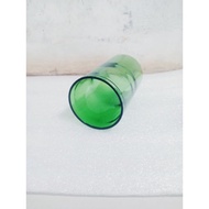HIJAU CYLINDER GLASS TUBE (green) Glass Sleeve/ Glass Tube/ Hollow Bottle/ Glass Semprong/ Glass Pip