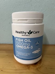 [全新] Healthy Care 魚油 Omega-3 1000mg (400粒裝) - 澳洲製造 2028年到期