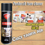 All clear foam pembersih serbaguna sofa sepatu plafon mobil