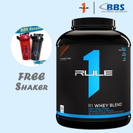 R1 Whey Blend (5lbs & 2lbs) - Whey Isolate, 100% Pure Whey, Recovery, Build Muscle, FREE SHAKER