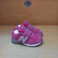 Sepatu Anak Second Original New Balance 990 Pink Size 26