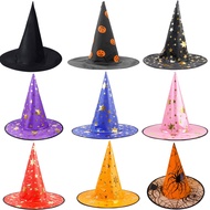 Halloween Witch Cone Hat / Witch Hat Pumpkin Cone