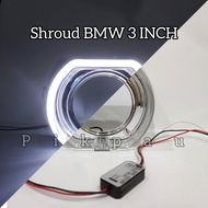 Shroud 3 inch Untuk Lampu Biled Ukuran 3 inch Original Crystal