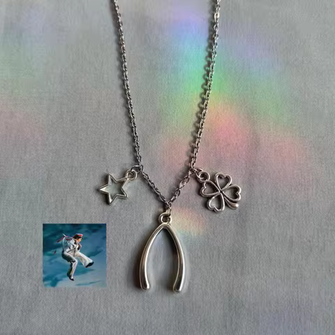 Handmade Conan Gray inspired necklace Y2k design