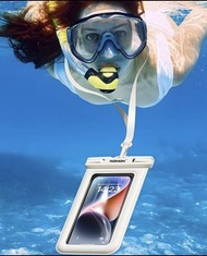 40m Universal Waterproof Phone Pouch Floating Compatible for iPhone 15 Pro Max/14/13/12/11, Galaxy U