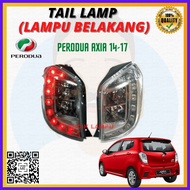 PERODUA AXIA 2014 TAIL LAMP CLEAR / SMOKE LAMP LAMPU BELAKANG REAR 100% BARU HIGH QUALITY