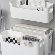 1pc Wall-Mounted Storage Box, Can Store All Kinds Of Data Cables, Remote Controls And Office Supplie