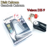 VEISON VESON Disc Padlock DX-9dx9 Premium Anti-Theft SecurityOriginal