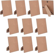 NBEADS 10 Pcs Picture Frame Easel Back, 7.83x9.76 inches Replacement Picture Frame Board, DIY Photo 