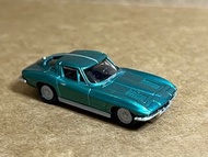 復古 微影- Chevrolet Corvette C2 Stingray 1963 1/43 American Car Collection #7 DeAGOSTINI