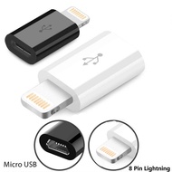 1/2/3ชิ้นตัวเชื่อมต่อไมโคร USB เพื่ออะแดปเตอร์แบบ Lightning สำหรับ iPhone iPad Pro Air Mini ซิงค์ข้อมูลสายชาร์จแบตเตอรี่มินิ