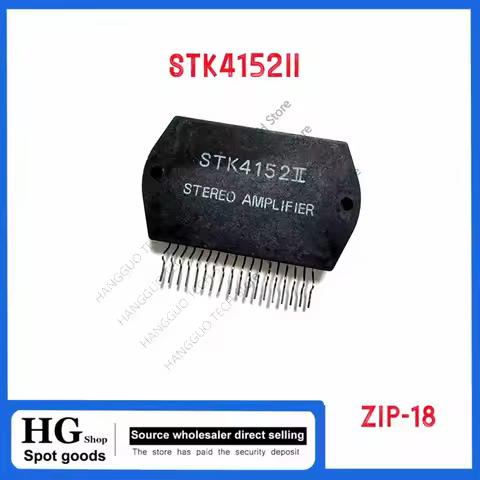 Original STK4152II STK4152 STK4152 ZIP-18 thick film audio power amplifier module