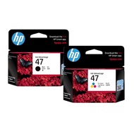 HP 47 Black / Tri-Color Original Cartridge [6ZD21AA / 6ZD61AA]