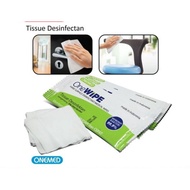 One Wipe One Med Tissue Disinfectant Alcohol 70%