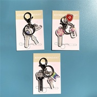 MONSTA X Acrylic Keychain ONEUS Support Light Pendant TWICE Key Ring Jewelry ONCE