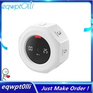 ^eQQ^Multi-Hexagon Cube Timer 90-Minute Sensor Digital Timer with LED Screen 7 Set Time Management T