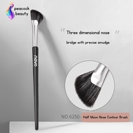[PEACOCK] - Novo Mini Fan Brush Shading Highlighter Contour Nose Make up Fan Brush Highlight Brush/ 