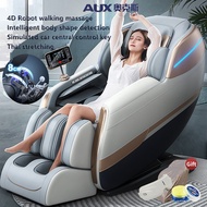 Aux Massage Chair SL Track Full Body Massage Chair Zero-g AI Voice control Body Detection Large Relaxation Luxury Electric Massage Chair Oxygen Ion Health gift