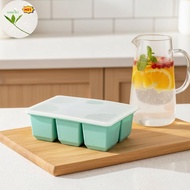 Maud Giant Silicone Ice Cube Tray Mold 4 6 8 15 Grids Large Size Food Safe Material Easy Release for