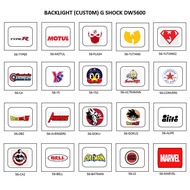 GSHOCK DW5600 CUSTOM MADE BACKLIGHT NEW DESIGN