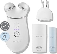 NuFACE Trinity+ Microcurrent Facial Device + Effective Lip & Eye Attachment - FDA Cleared Skin Tight