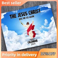 Jesus Christ Calendar 2025 Christian Decorative Wall Calendar Jesus Christ Calendar Wall Calendar In