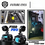 FUTURE EYES F150PRO Motorcycle LED Spotlight UNIVERSAL / day LIGHT WARNA : RED GREEN YELLOW BLUE
