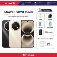 HUAWEI nova 15 Max | 16GB*(8GB+8GB) + 256GB l 8500 mAh Super Battery l 6.84" Vivid OLED Screen