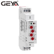 GEYA GRT8-S Asymmetric Cycle Timer Relay SPDT 220V 16A  AC/DC12V-240V Electronic Repeat Relay
