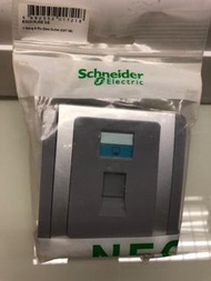 Schneider 施耐德 NEO 都會系列（E3000）銀灰色 RJ45