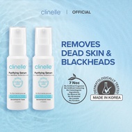 Clinelle Purifying Serum 20ml Twin Pack - Calms Acne Prone Skin, Removes Dead Skin & Pore Clogging S