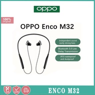 OPPO Enco M32 Wireless Bluetooth Headphones with Mic Bass Audio Music Gaming Sports Waterproof Headphones